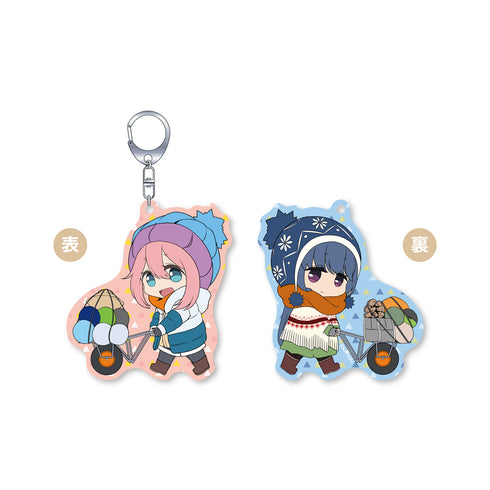 『ゆるキャン△SEASON2』オモテウラァクリル 荷車 各務原なでしこ&志摩リン